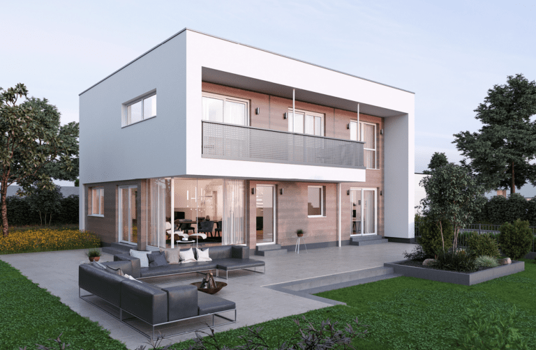 Stadtvilla ELK EH 174 im Bauhausstil