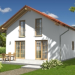 Einfamilienhaus mit Satteldach