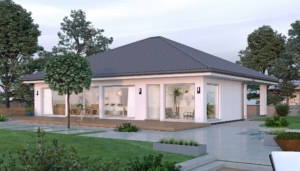 Bungalow Grundriss