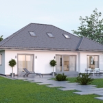 Bungalow rechteckig