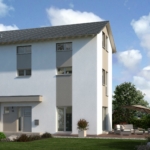 Satteldachhaus mit Garage