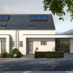 Fertighaus mit Garage