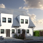 Fertighaus mit Garage