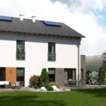 Satteldachhaus mit Dachterrasse