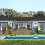 Bungalow Massivhaus