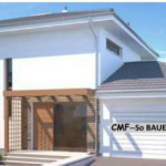 Bungalow mit Zeltdach