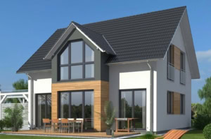 Satteldachhaus modern