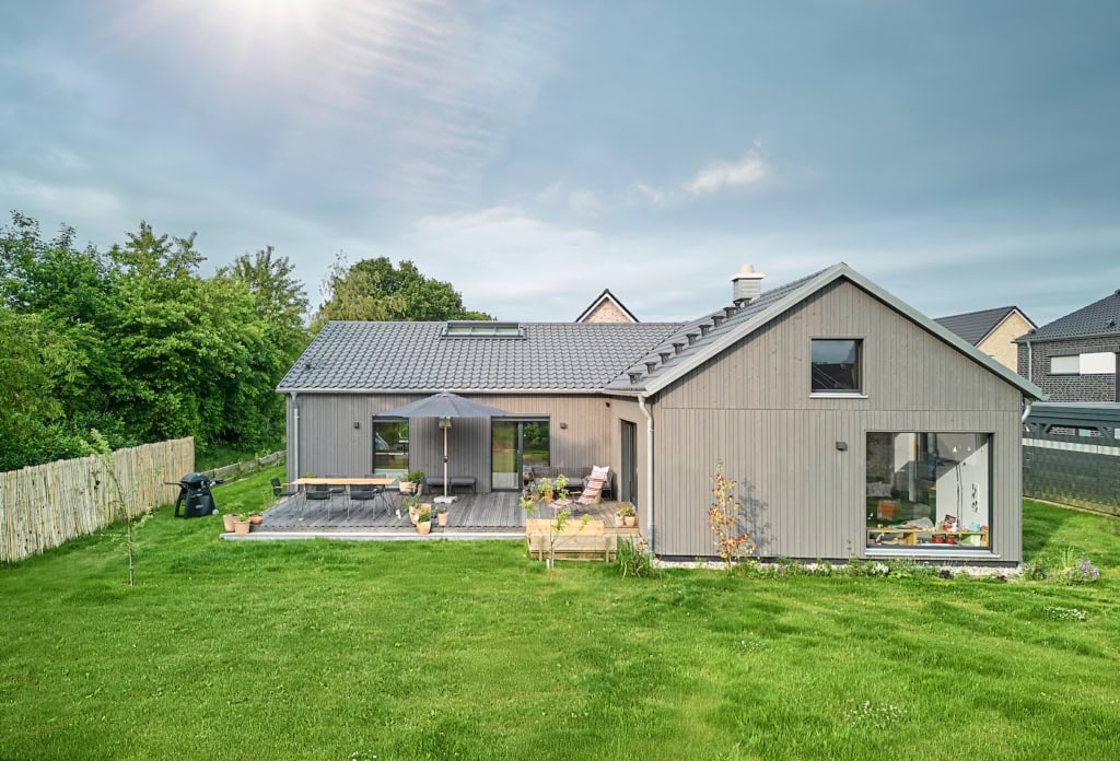 Moderner Bungalow Haus Stanek