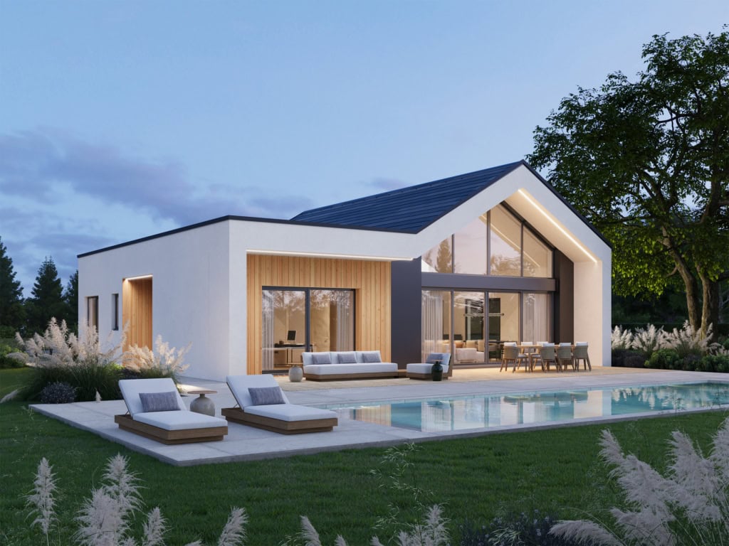 Moderner Bungalow Vision 138