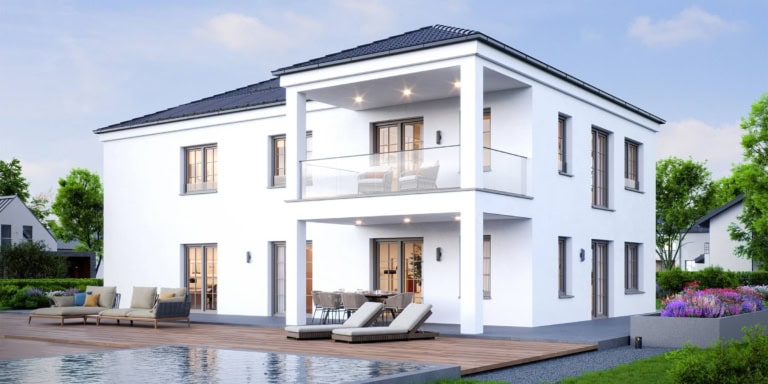 Repräsentative Zweifamilienhaus Stadtvilla Duo 236